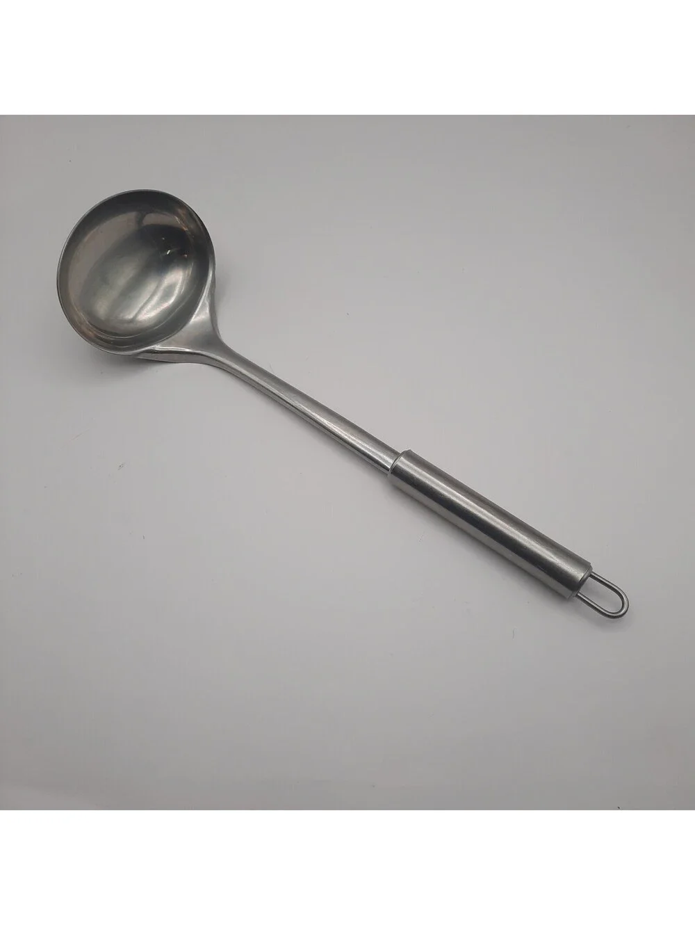 Eterna Ekco Stainless Steel Basting Spoon Ladle Hanging Loop 11.5